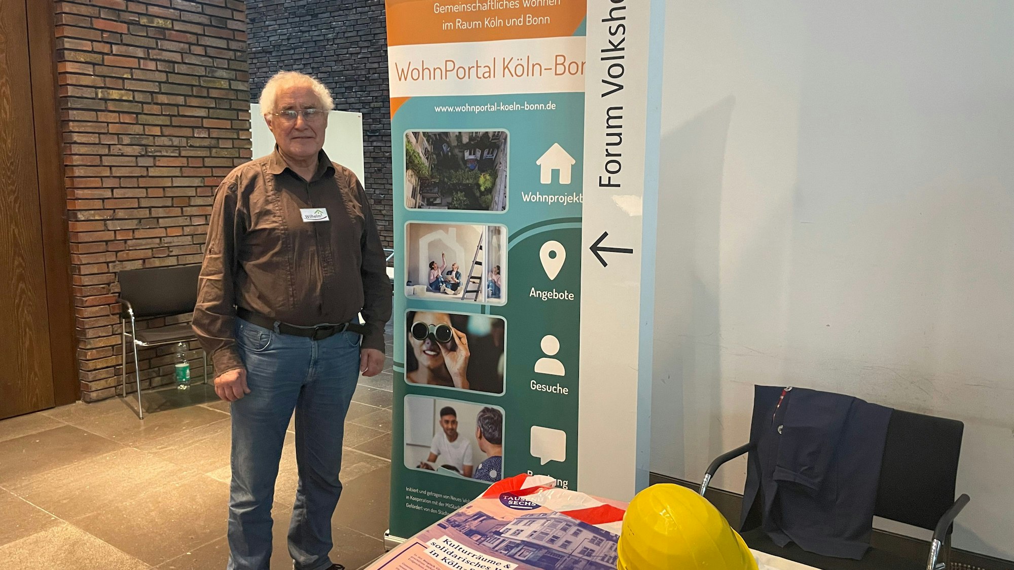 Wilhelm Schwedes stellt sein Projekt vor.