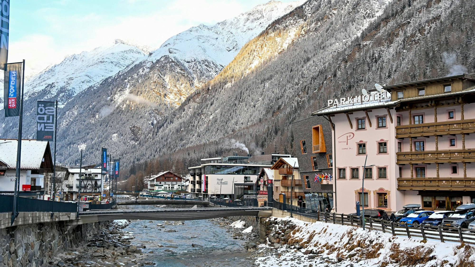 In Sölden hat ein junger Deutscher betrunken randaliert (Symbolbild aus Sölden).