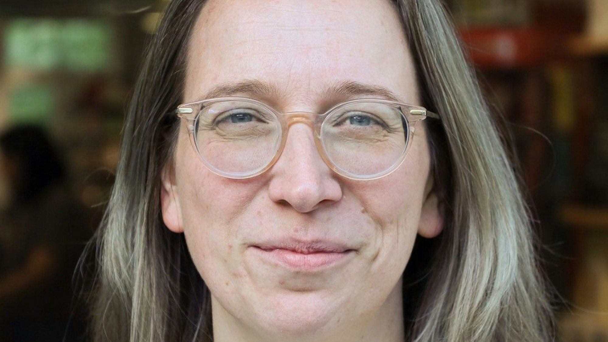 Andrea Lunau aus der Buchhandlung Hentschel in Burscheid.