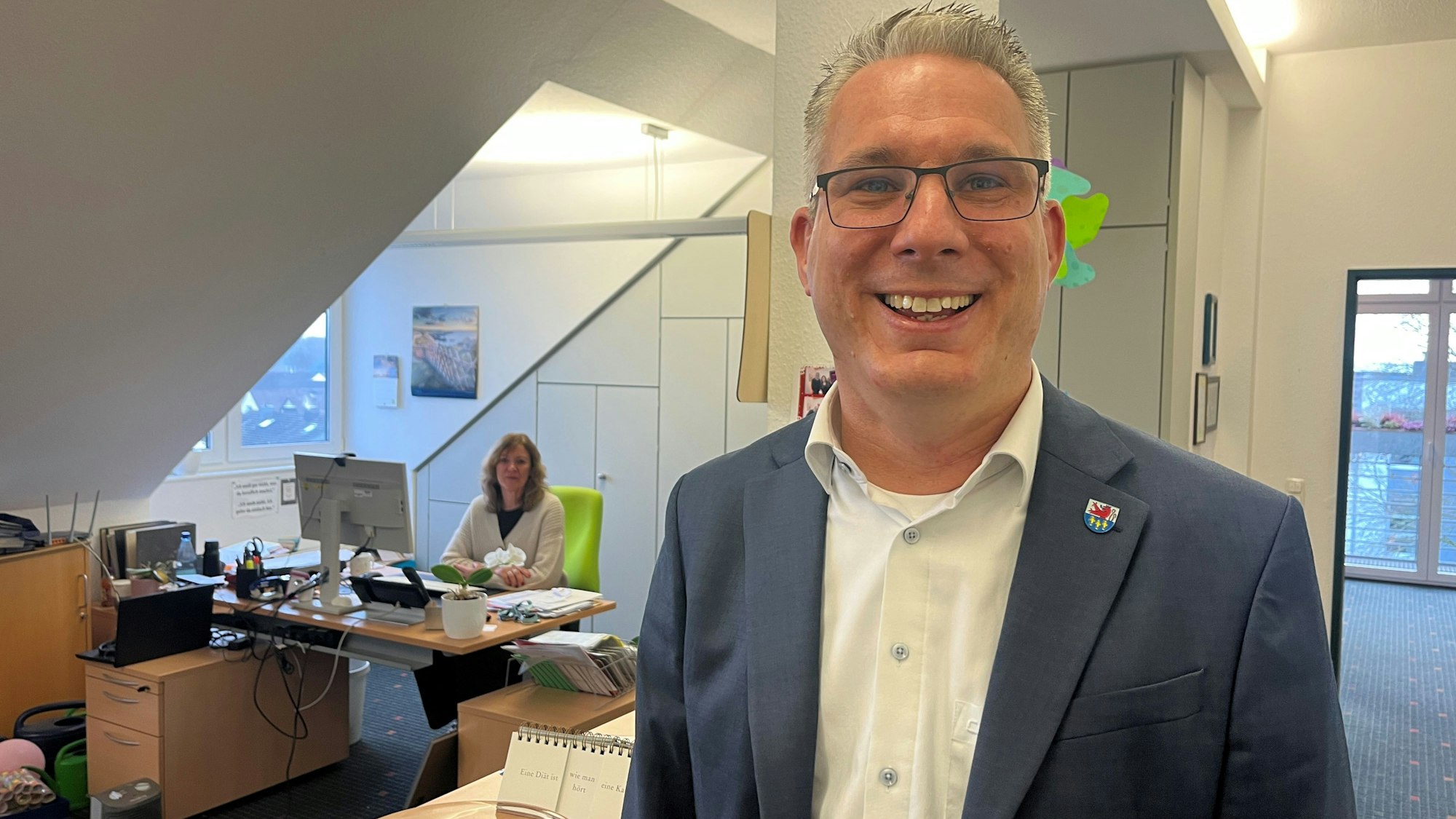 Guido Vierkötter ist der neue Bürgermeister von Neunkirchen-Seelscheid.