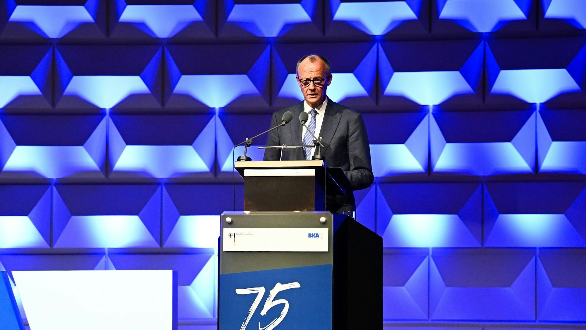 Der Kanzler bezeichnete das BKA als Erfolgsgeschichte.
