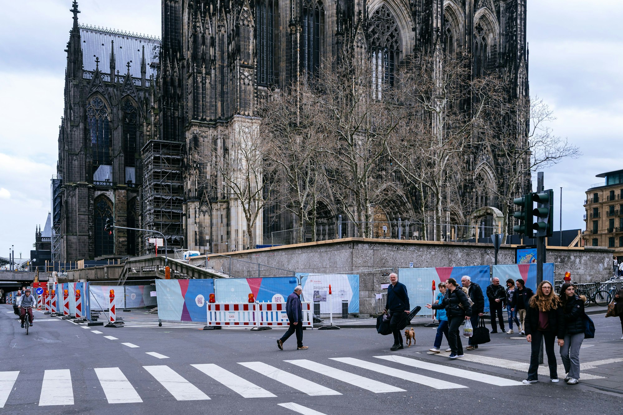 Die Trankgasse ist gesperrt.
