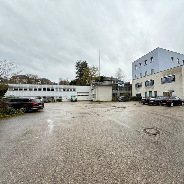 Das Stadtwerke-Gelände in Burscheid