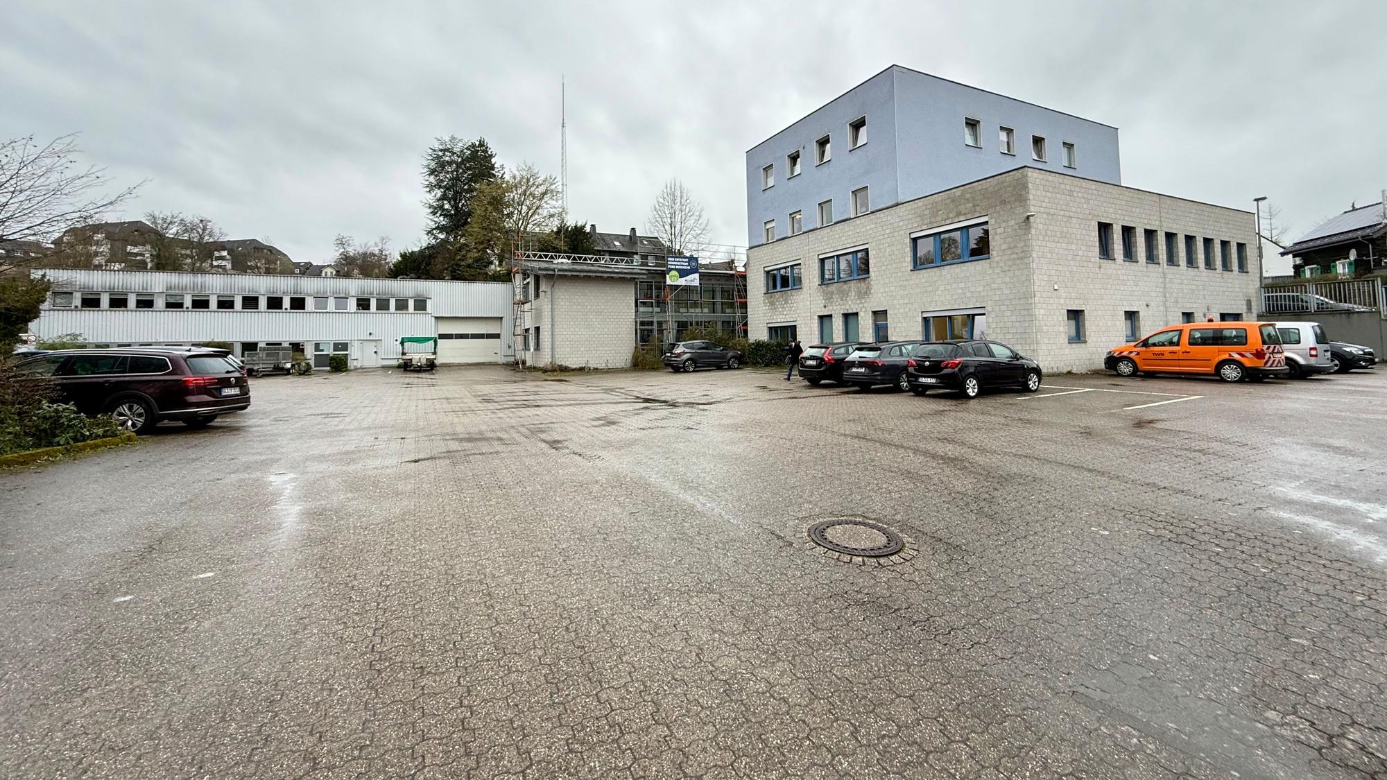 Das Stadtwerke-Gelände in Burscheid