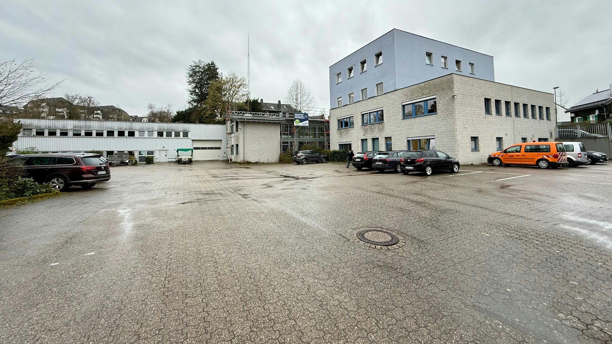 Das Stadtwerke-Gelände in Burscheid