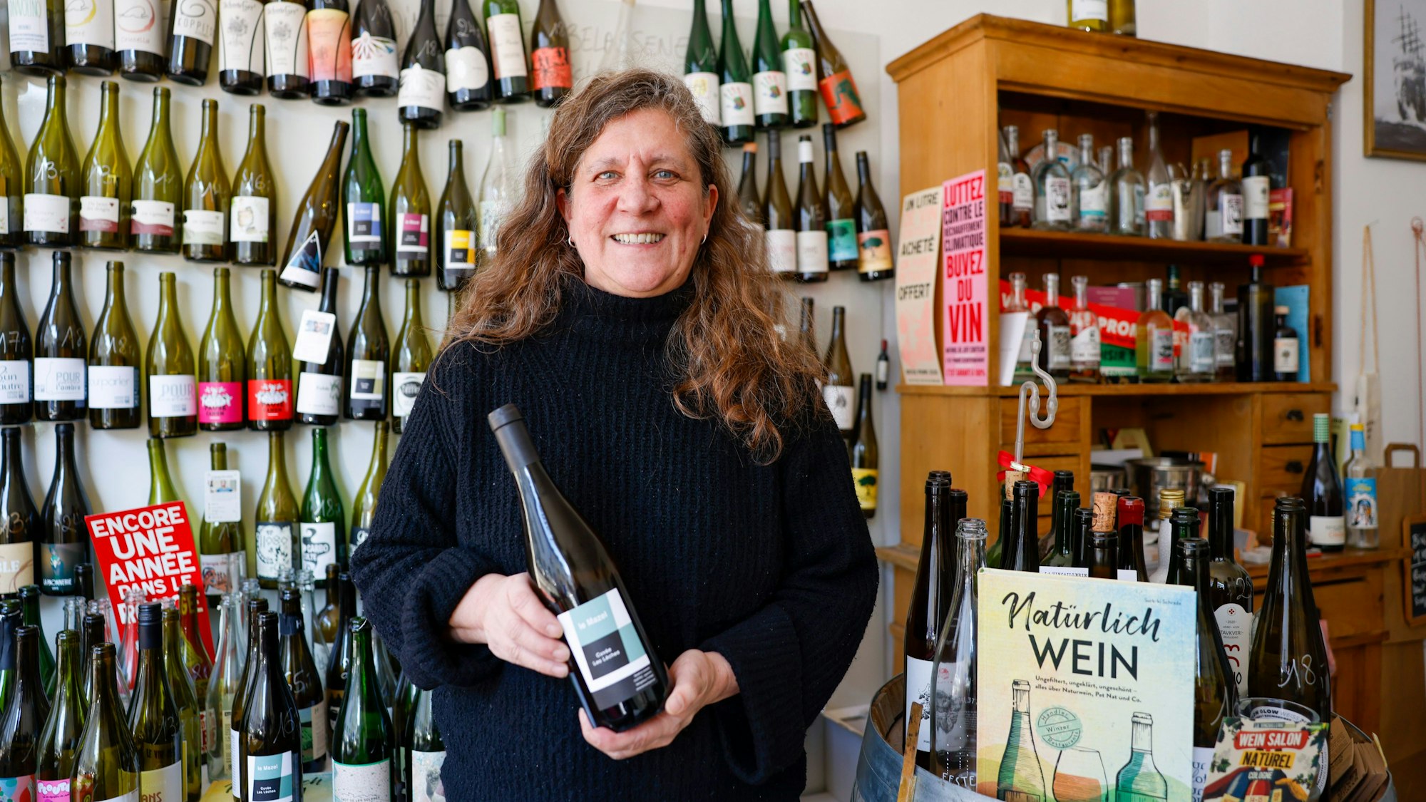 Surk-ki Schrade in ihrer Vincaillerie.