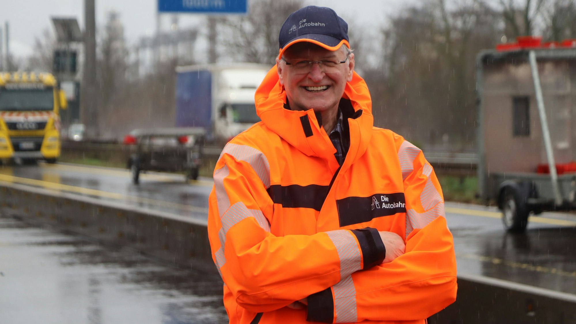 Projektleiter Hans-Werner Seul hat alles im Griff.