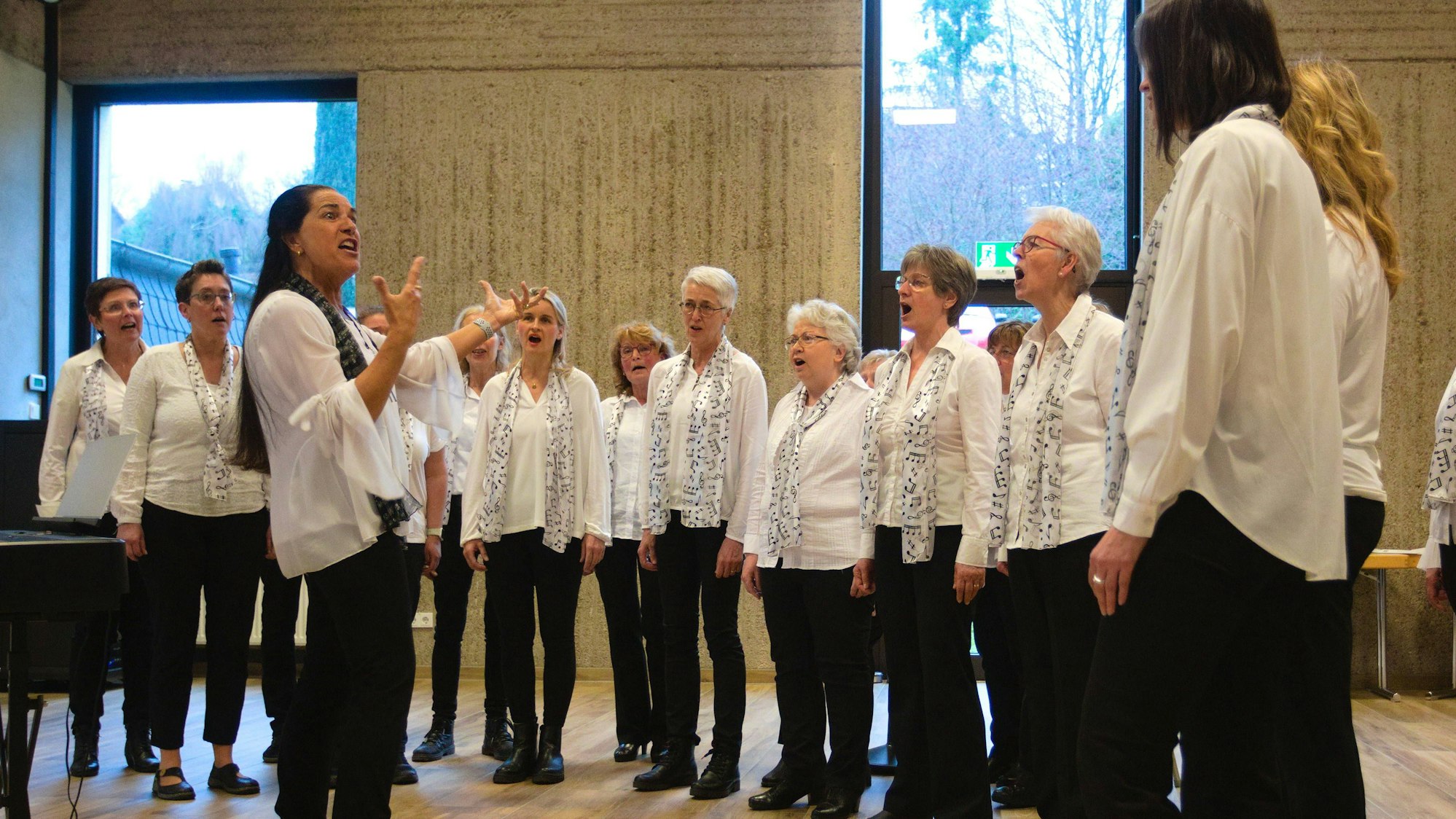 Das Foto zeigt den Frauenchorf Drabenderhöhe