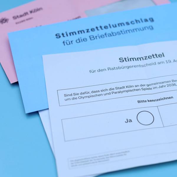 Im Rahmen eines Ratsbürgerentscheids können Kölnerinnen und Kölner bis zum 19. April über eine Olympia-Bewerbung entscheiden.