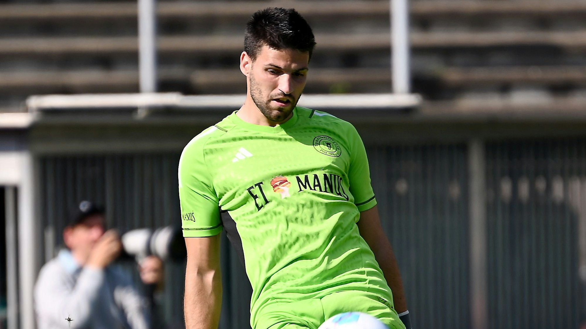 15.09.2024, Fussball-Bergisch Gladbach - SpVg. Porz
Dominique Mittenzwei (Porz)
Foto: Uli Herhaus