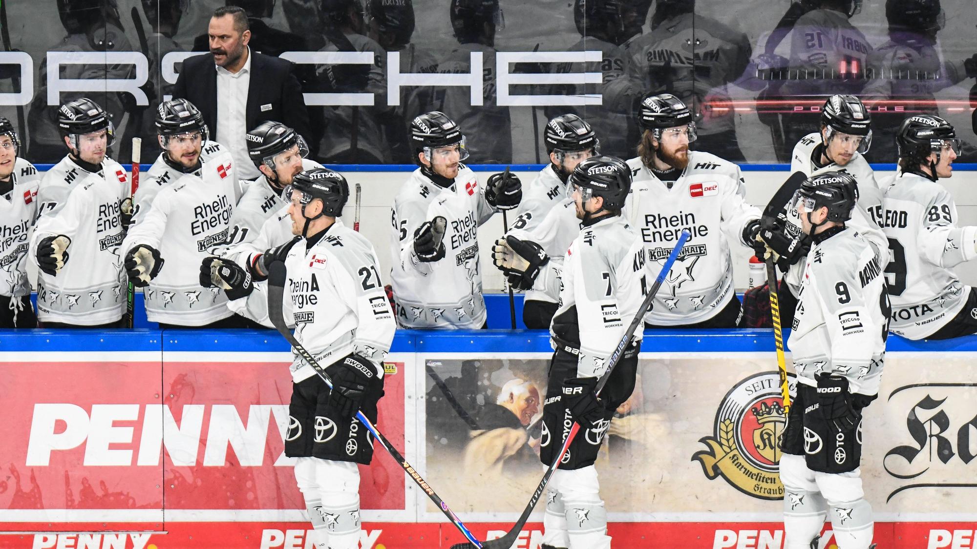 Der starke Zusammenhalt zeichnet die Kölner Haie in dieser Saison bislang aus.