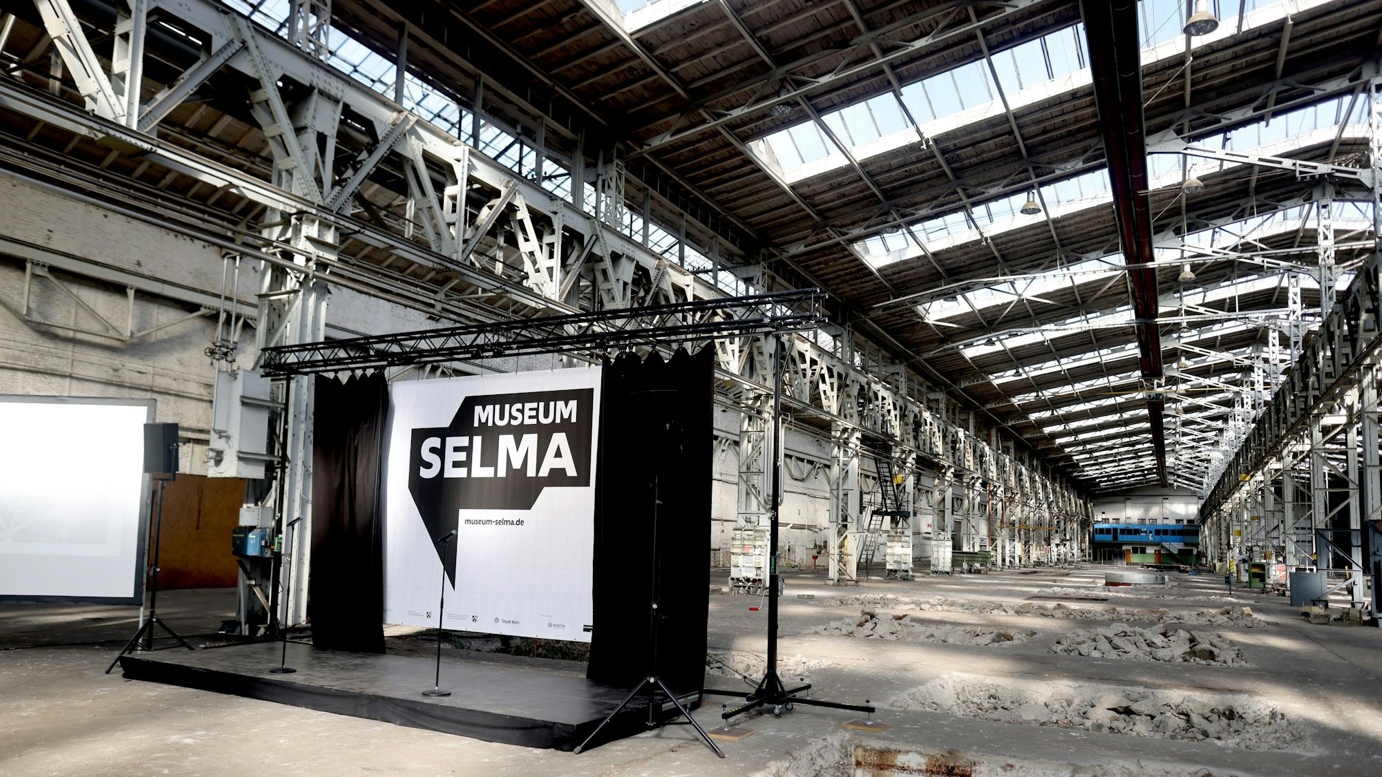 In der Industriehalle 70 auf dem ehemaligen Gelände von Klöckner-Humboldt-Deutz sollte das Museum Selma eigentlich entstehen.