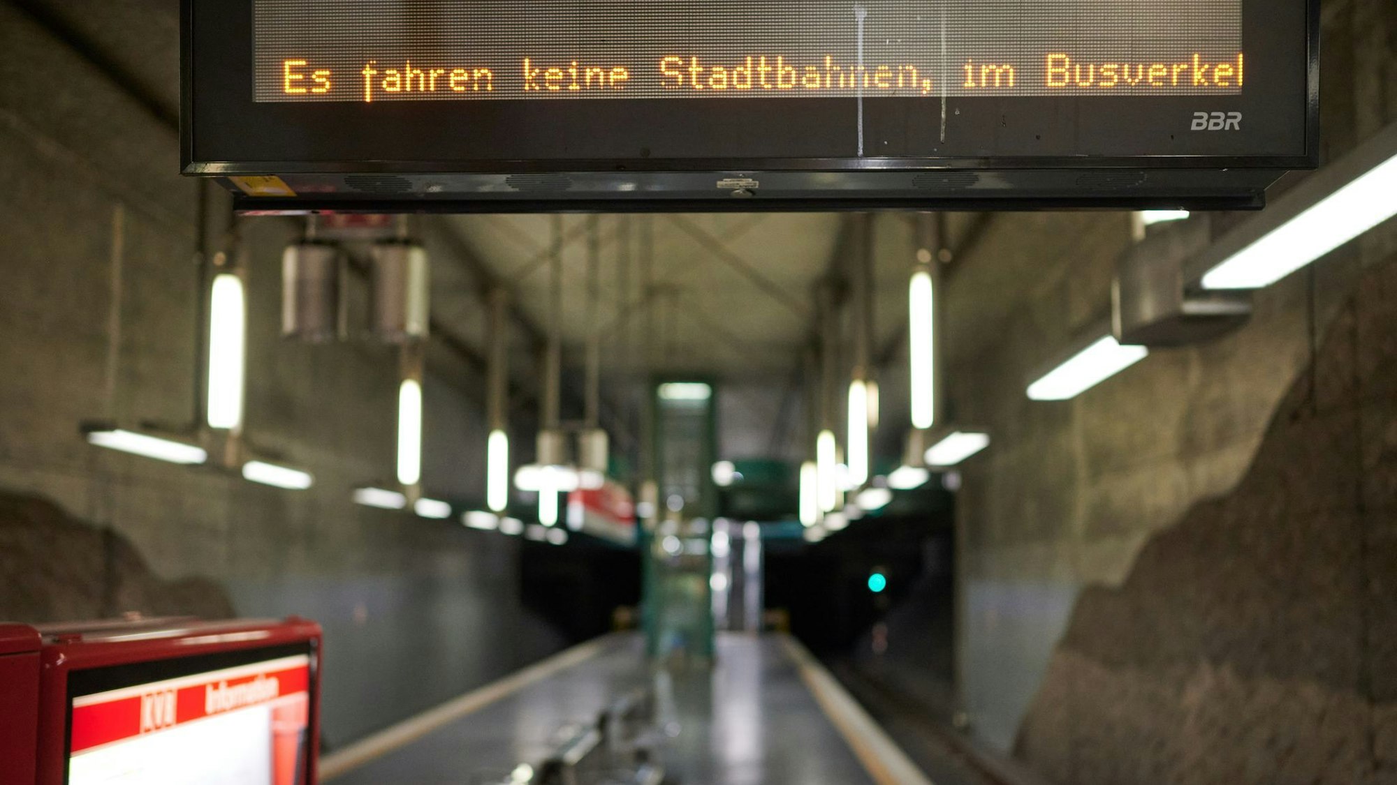 In Köln fahren am Mittwoch keine Stadtbahnen. (Archivbild)