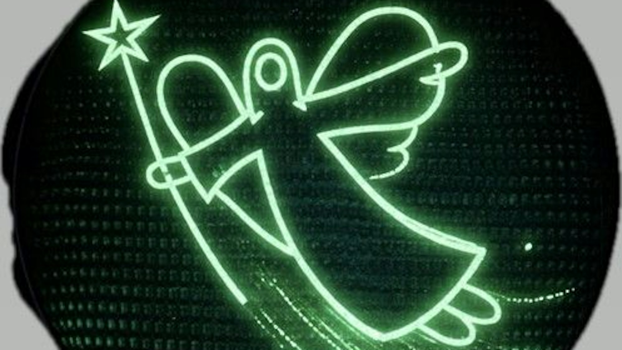 Der Engelskirchener Engel soll Ampeln schmücken. Hier ein KI-generierter Entwurf.