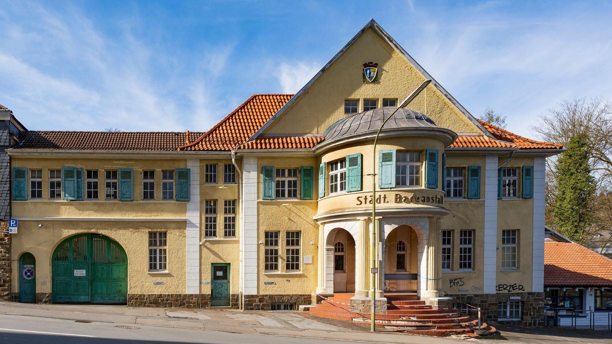 Das alte Hohenzollernbad in Gummersbach.