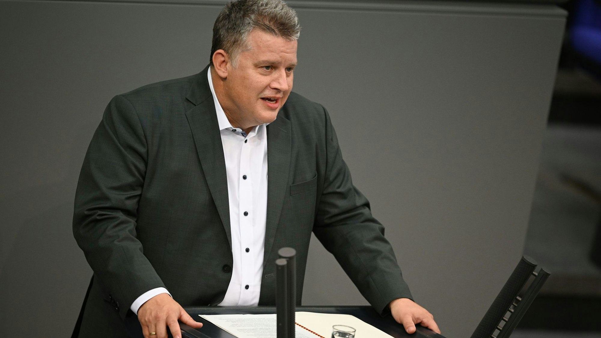 Der SPD-Abgeordnete Carsten Träger war umweltpolitischer Sprecher seiner Fraktion und Parlamentarischer Staatssekretär im Bundesumweltministerium. (Archivbild)