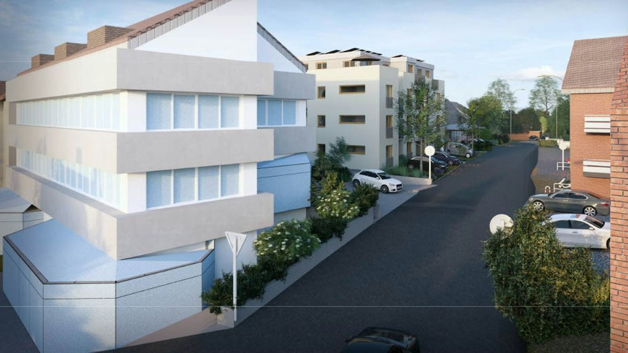 In der Ringstraße sind zwei Mehrfamilienhäuser geplant