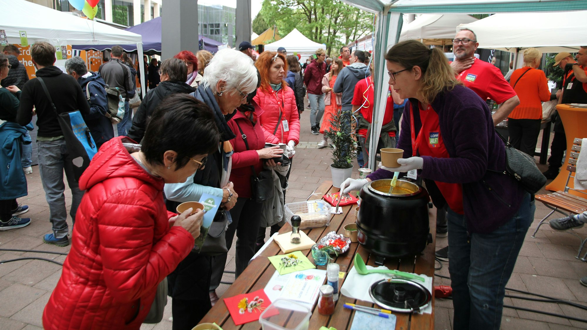 Im Jahr 2022 fand die Suppensause Siegburg noch am S-Carré statt.