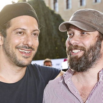 Fahri Yardim (l.) zusammen mit Christian Ulmen. (Archivbild)