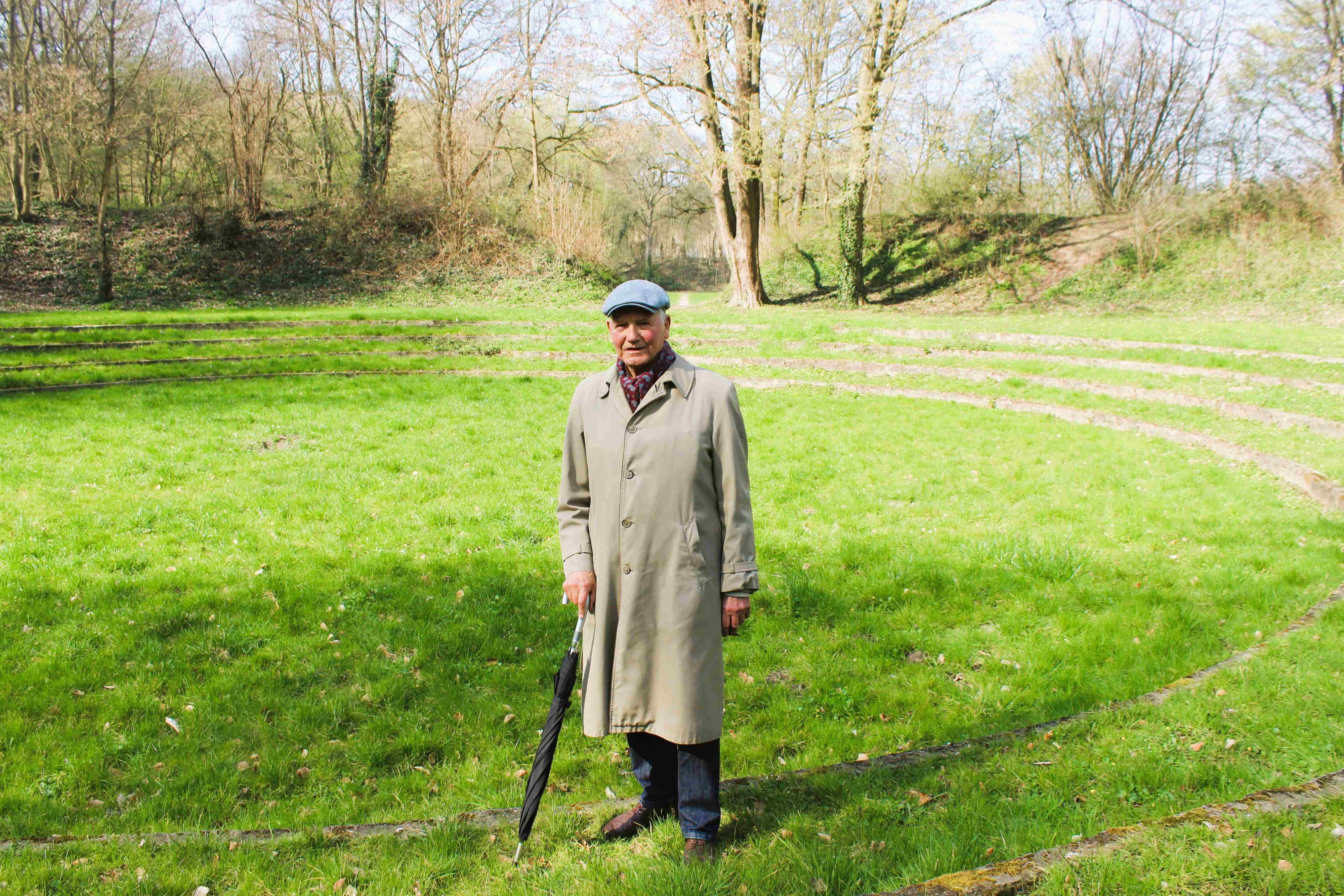 Ulrich Markert hat sich maßgeblich für die Revitalisierung des Raderthaler Parks stark gemacht. Auch der „Reigenplatz“ kann wieder genutzt werden.