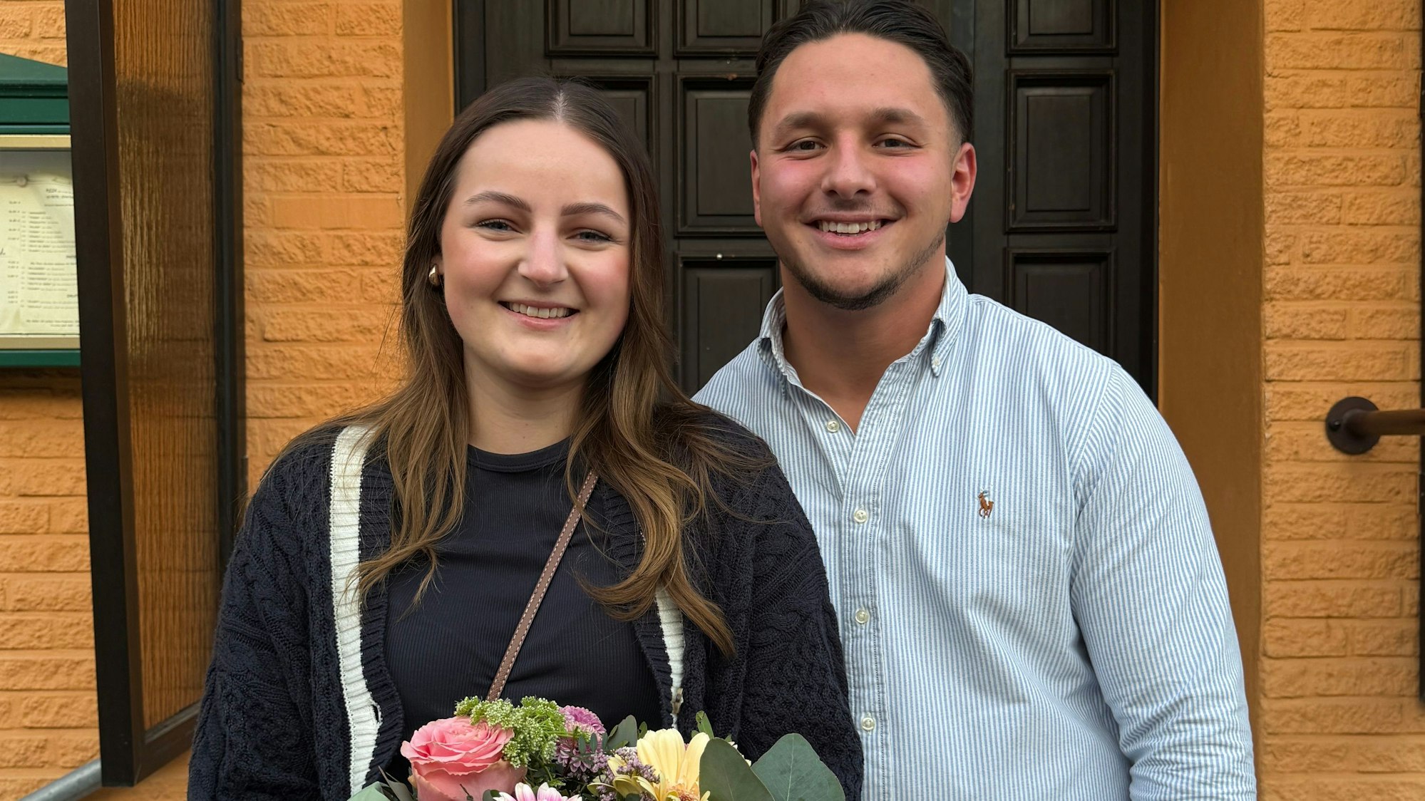 Das diesjährige Maikönigspaar von Mülldorf: Lucy Seidenstücker und Semih Güler.