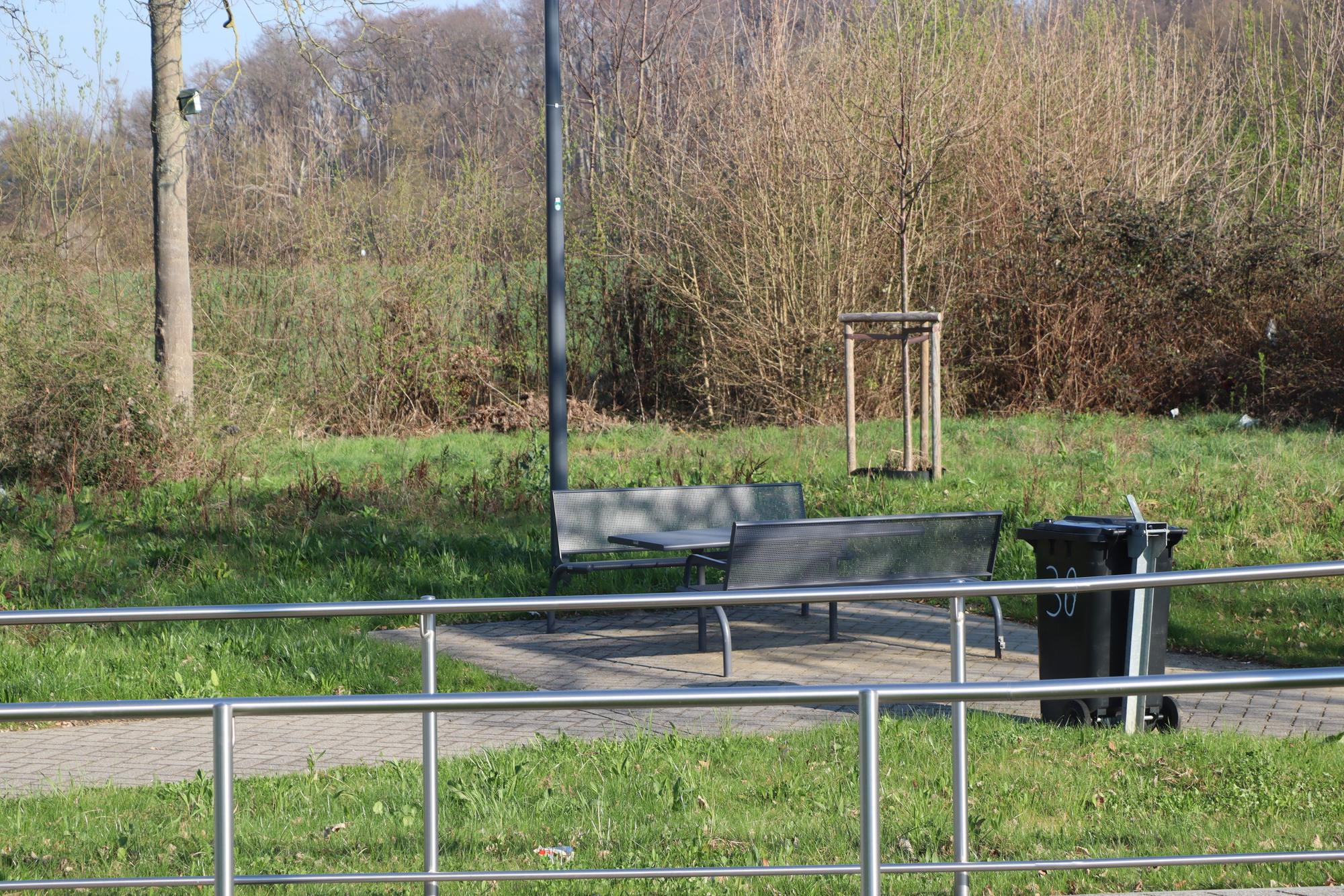Der Rastplatz ist aufwändig umgestaltet worden.