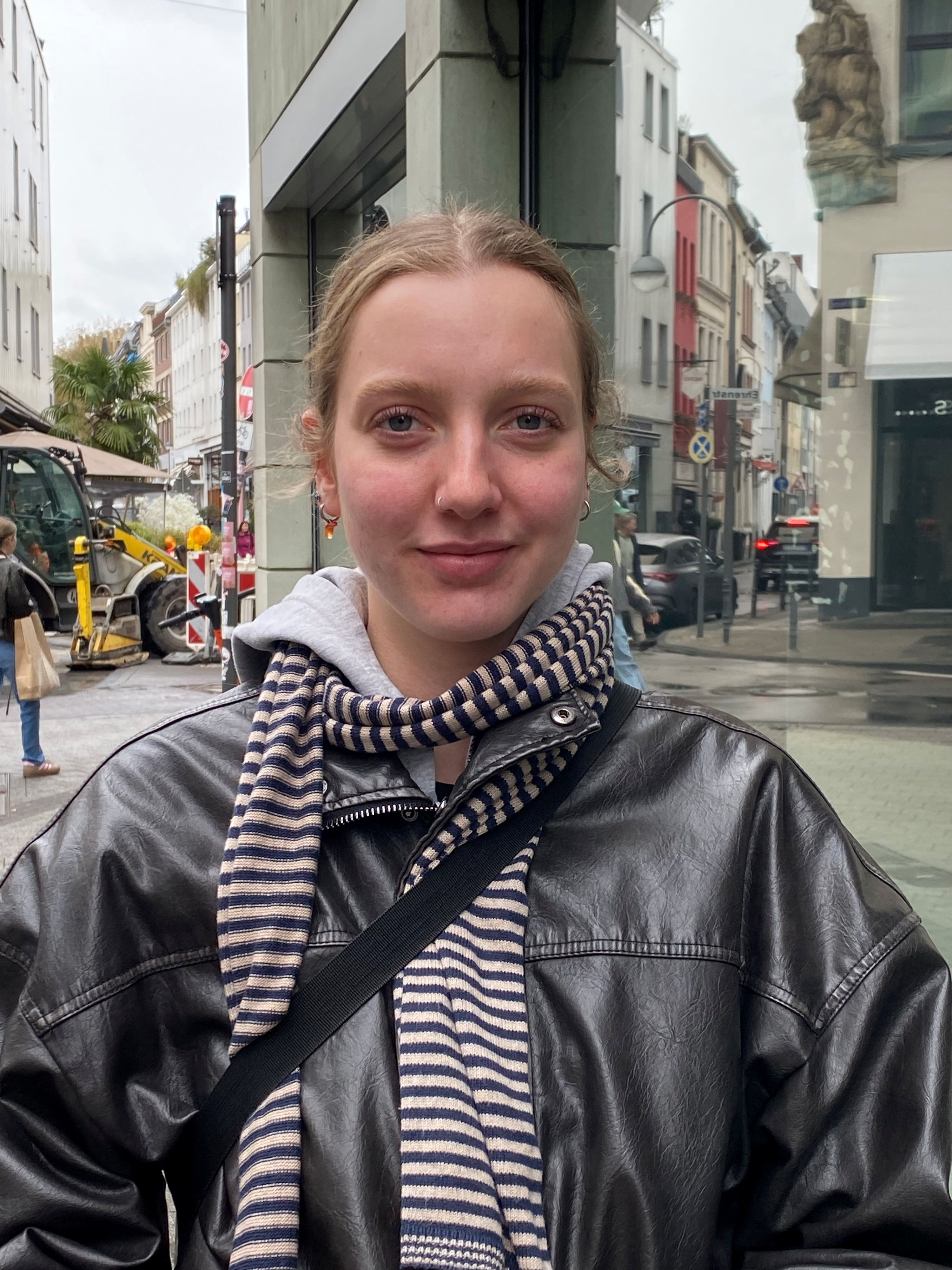 Lisa Kabelitz, 22 wehrt sich meistens gegen Catcalling, indem sie etwas zurückruft.