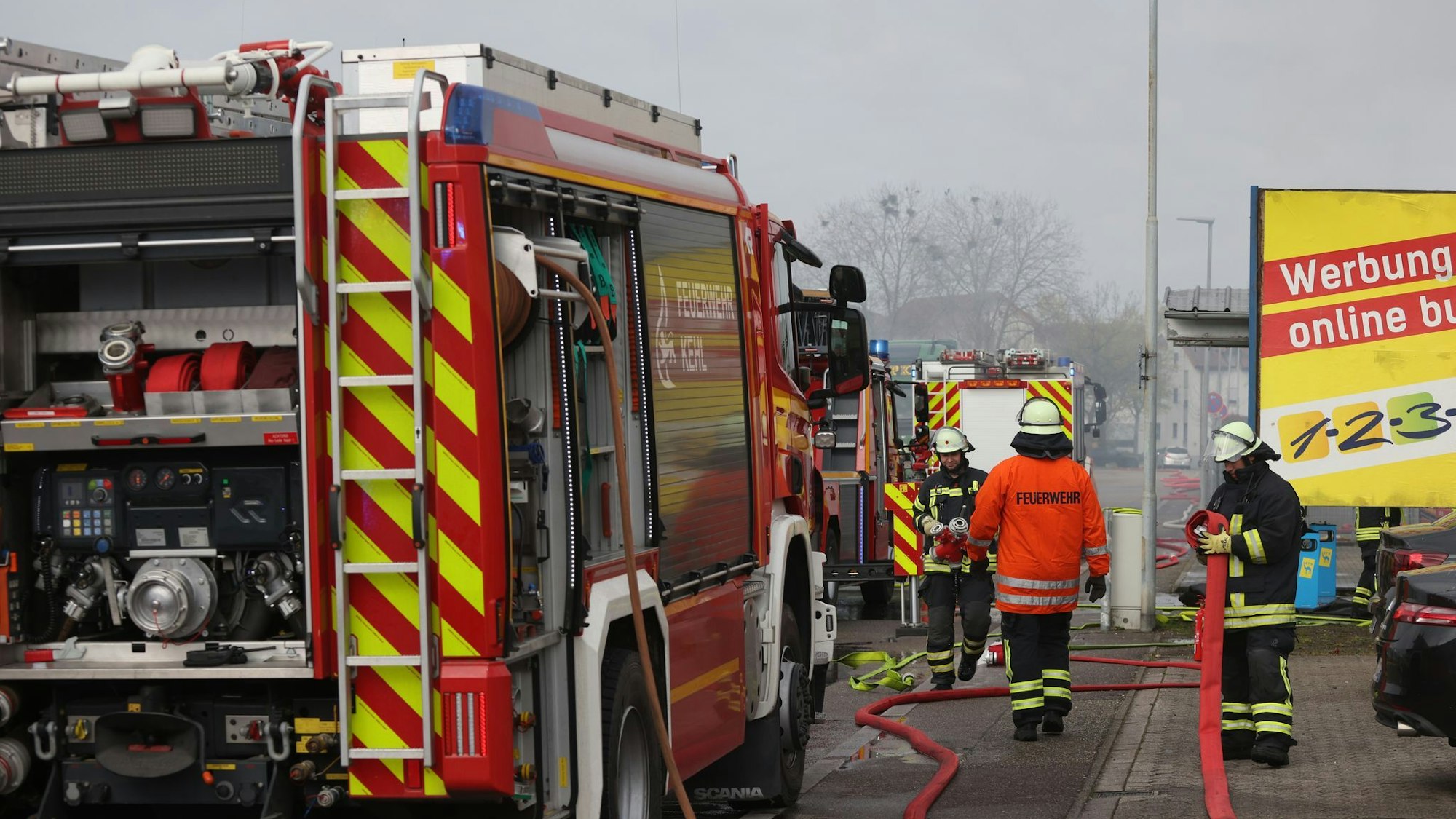 Noch ist völlig unklar, warum das Feuer ausbrechen konnte.