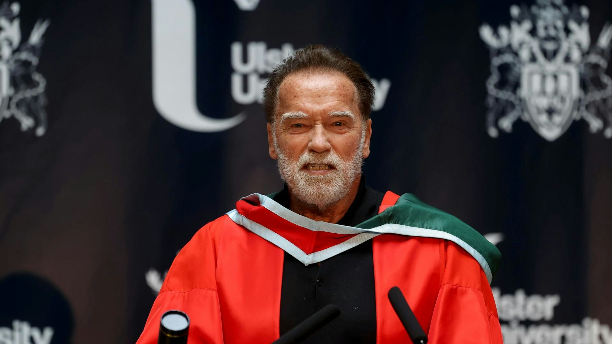 Schwarzenegger in Belfast