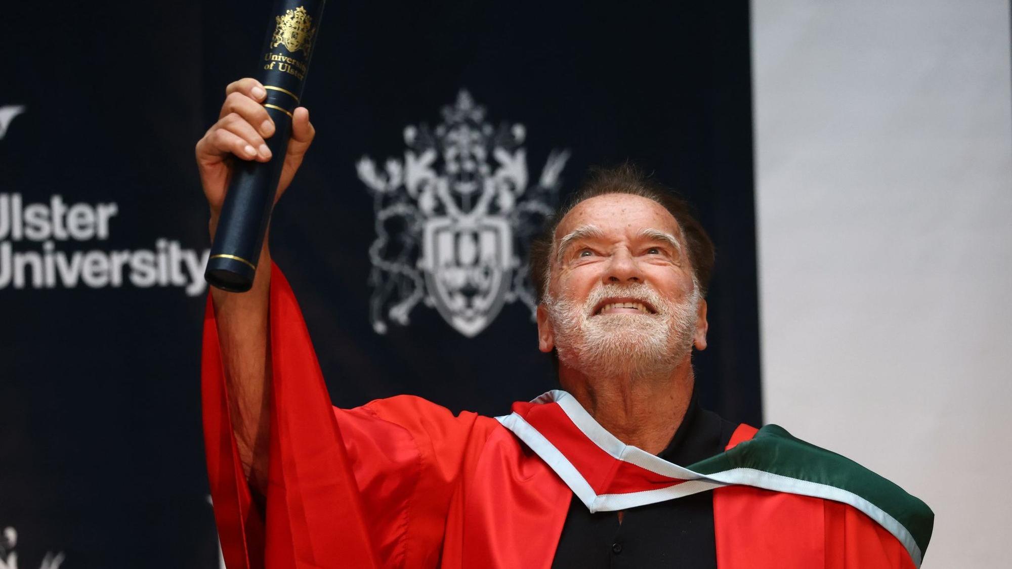 Schwarzenegger in Belfast