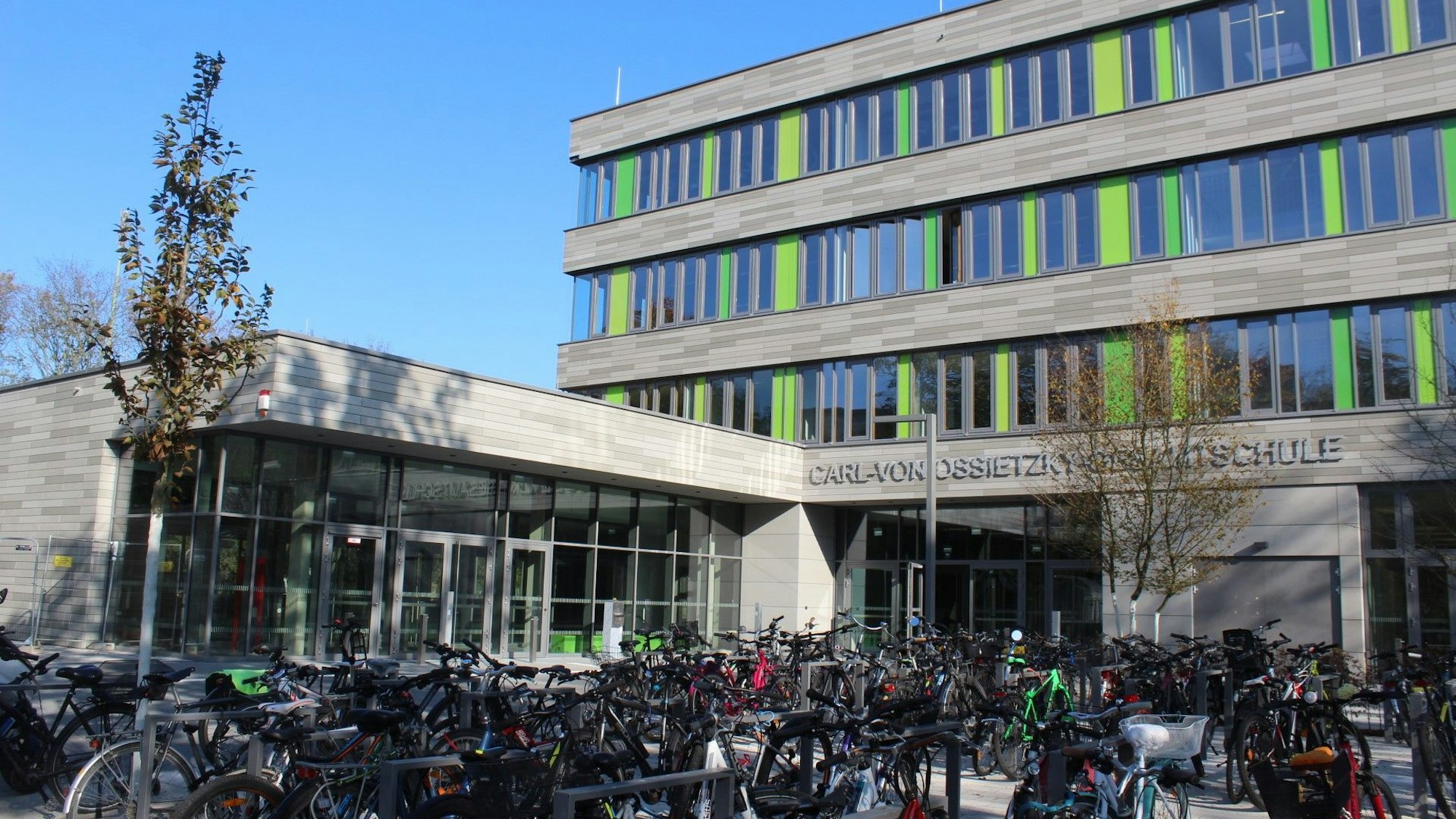 Die Carl-von-Ossietzky-Gesamtschule in Longerich