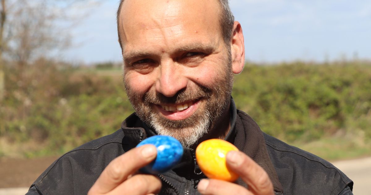 Easter can come: Farmer Andreas Forschbach from Bornheim has housed 1100 ...