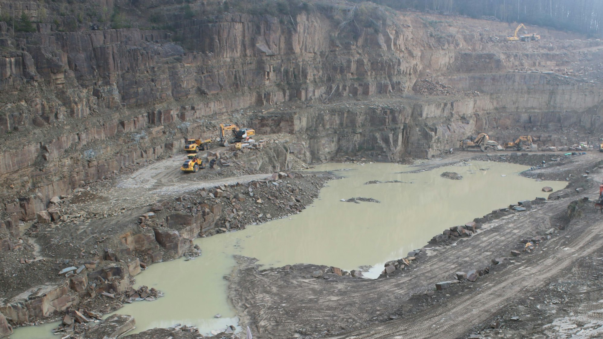 Der Lindlarer Steinbruch.