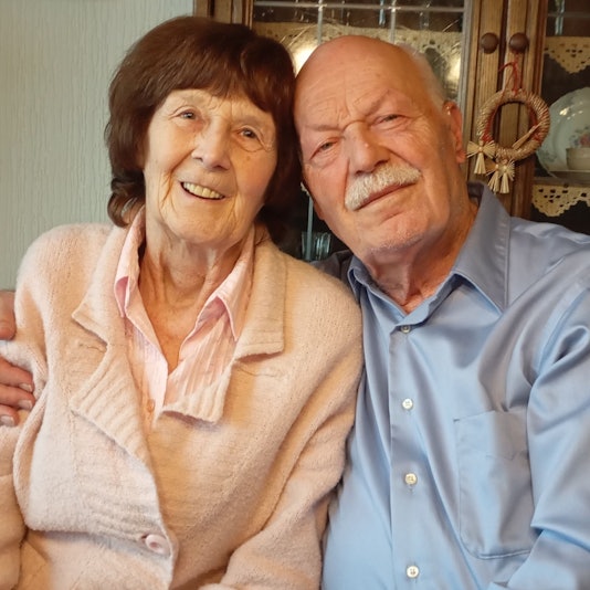 Das Bild zeigt Anna und Horst Laumanns.