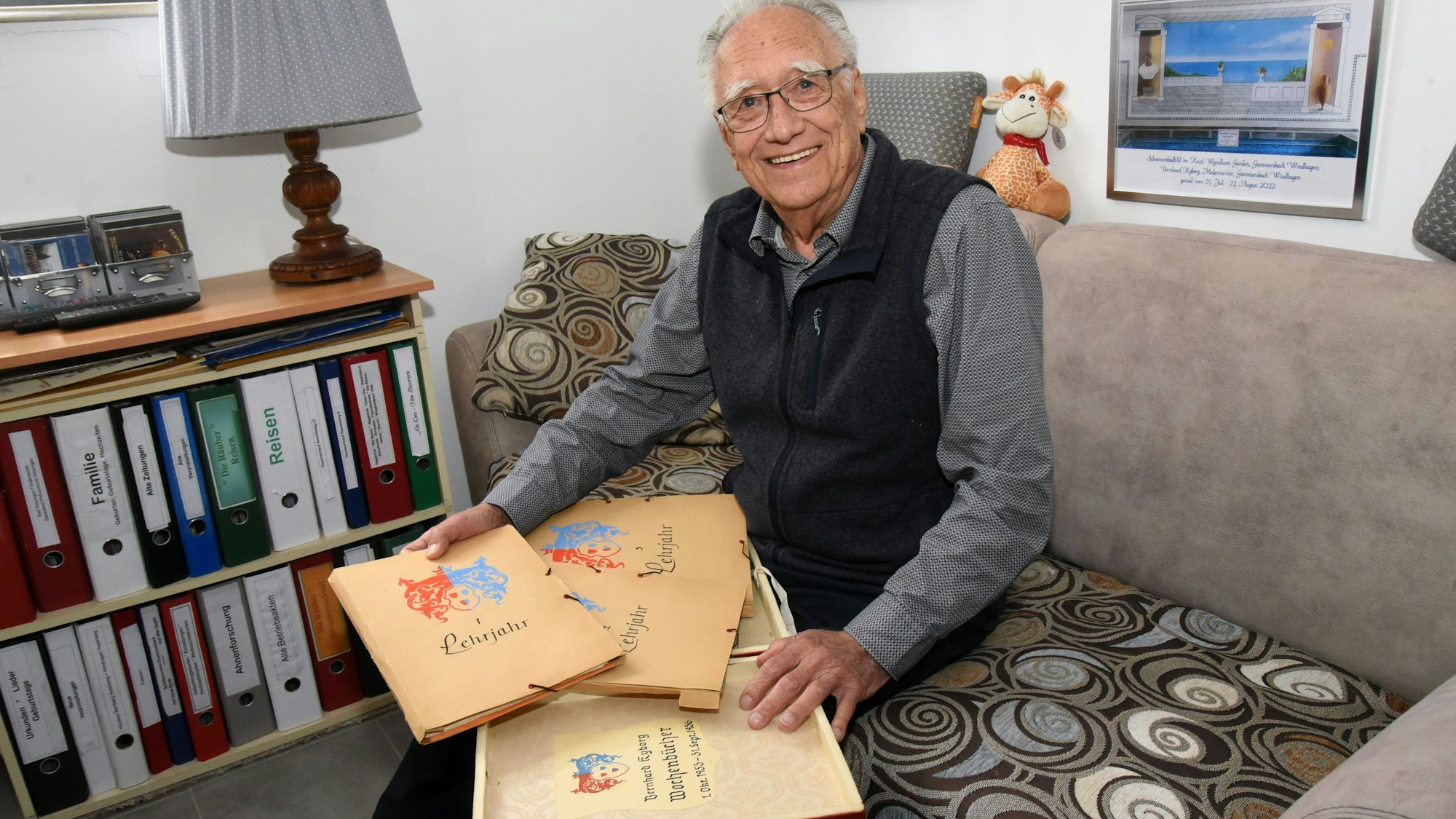 Bernhard Kyborg im Porträt.