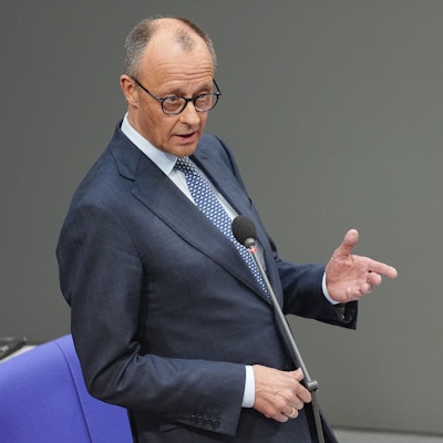 Bundeskanzler Friedrich Merz (CDU). (Archivbild)