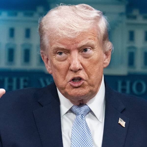 US-Präsident Donald Trump bei einer Pressekonferenz im Weißen Haus. (Archivbild)