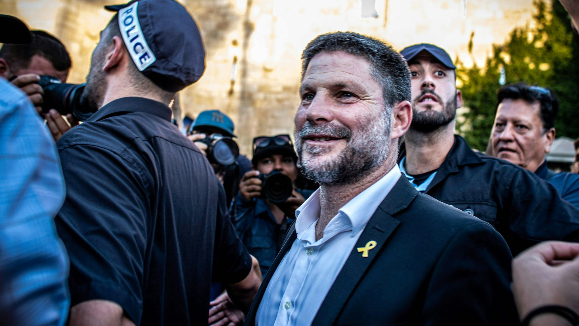 Israels rechtsextremer Finanzminister Bezalel Smotrich hat Bundeskanzler Friedrich Merz (CDU) attackiert. (Archivbild)