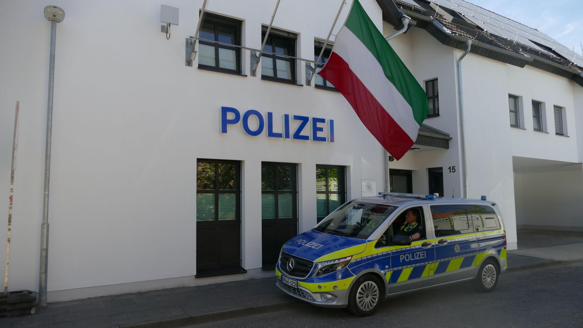 Die neue Polizeiwache in Rheinbach.