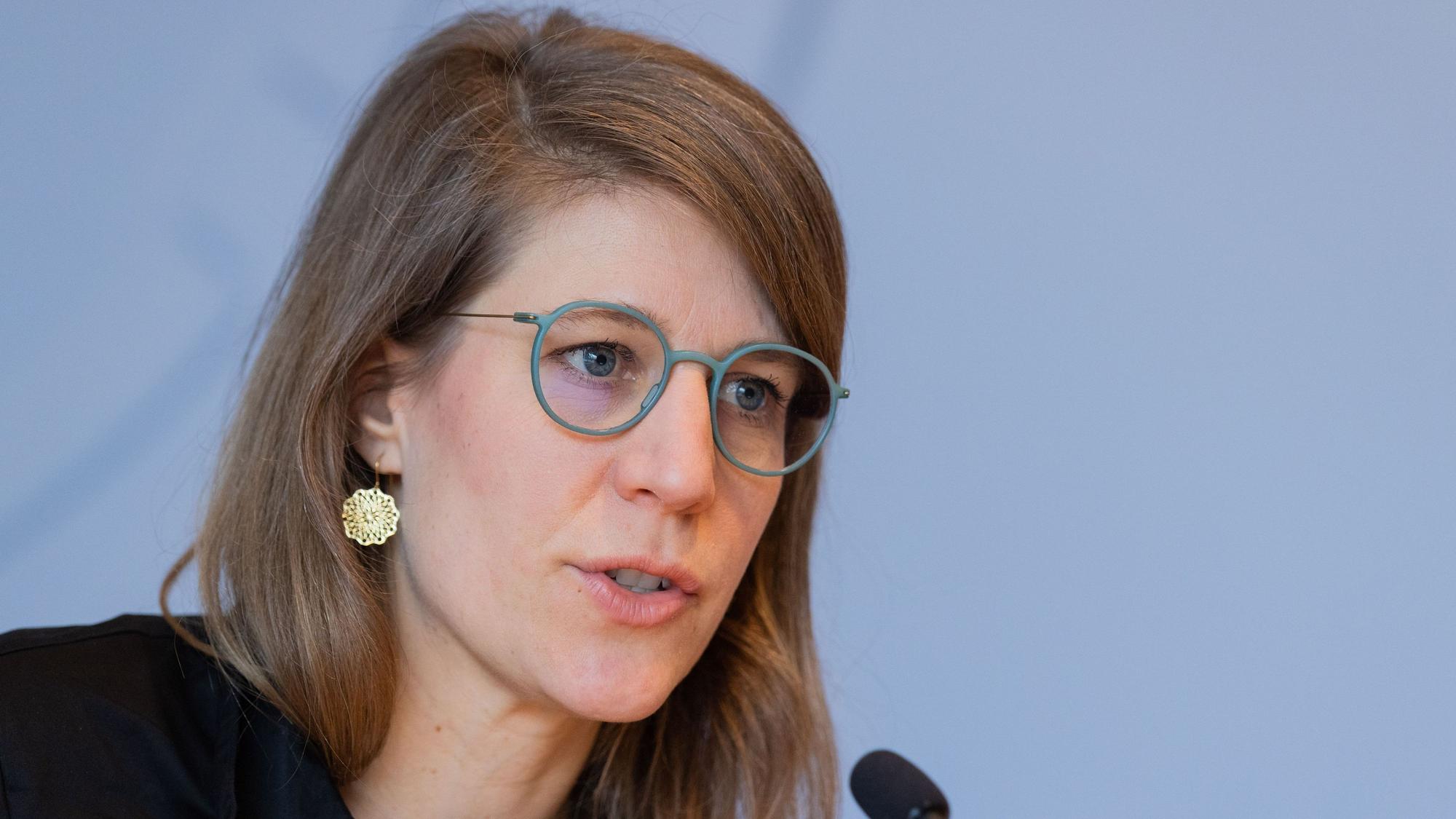 NRW-Fluchtministerin Verena Schäffer (Grüne)