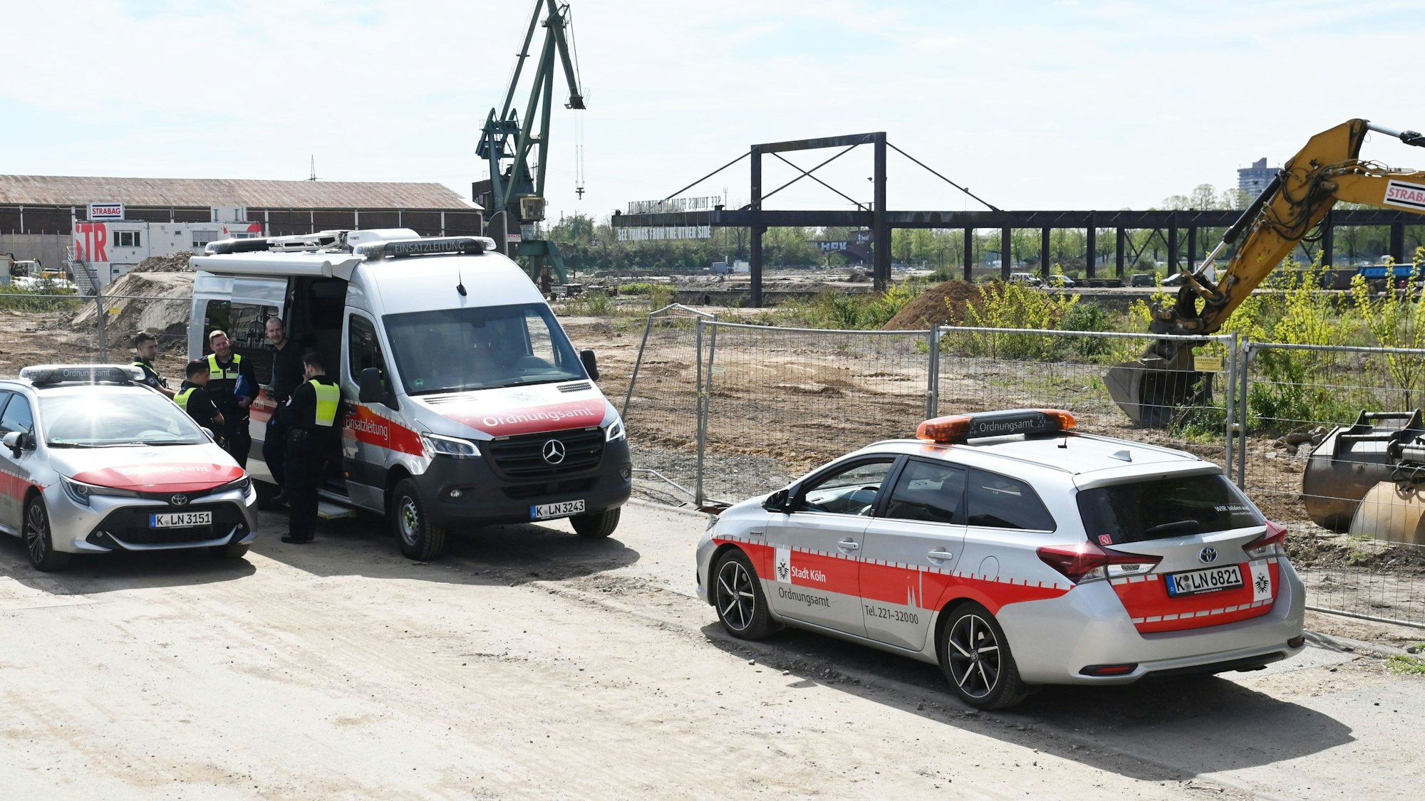 Da der Blindgänger beschädigt ist, muss er gesprengt werden.