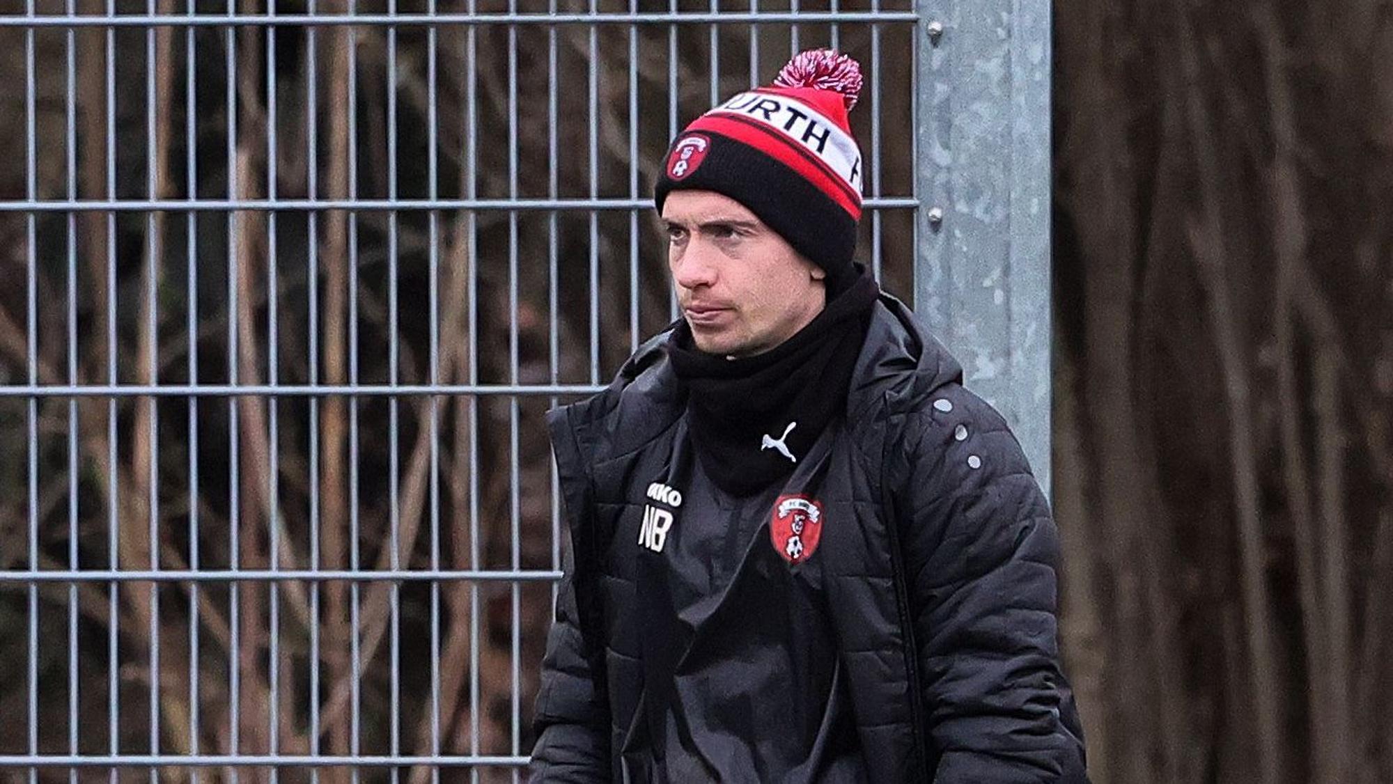 Trainer Nico Beck zog mit Hürth ins Halbfinale ein.
