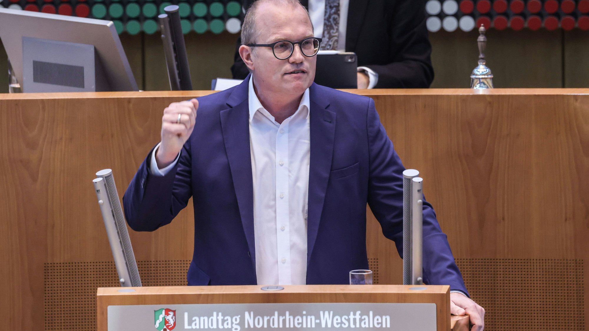 Der Kölner Jochen Ott, Vorsitzender der SPD-Fraktion im NRW-Landtag