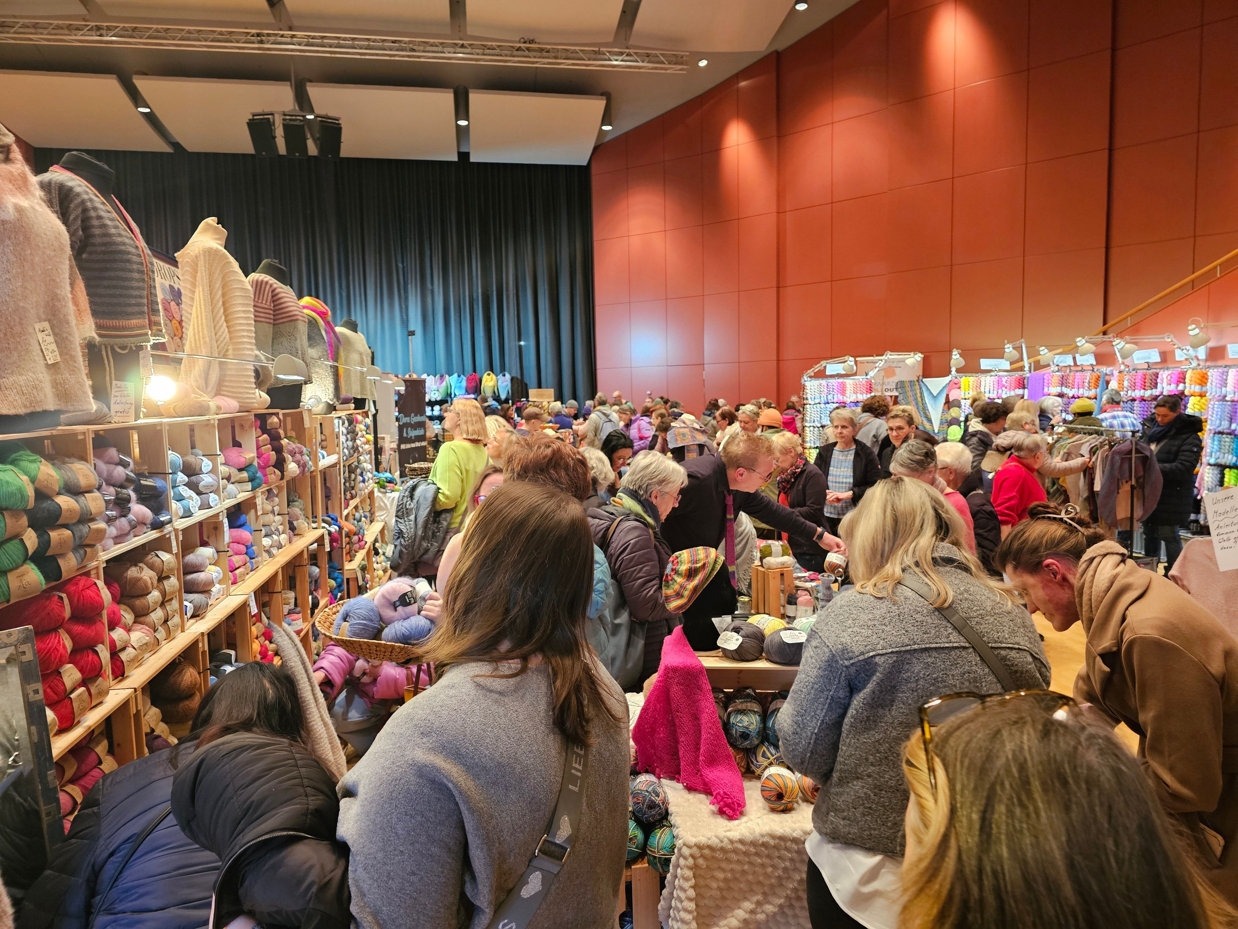 Die Handarbeitsmesse "Wolle und Faden" kommt wieder nach Lohmar.