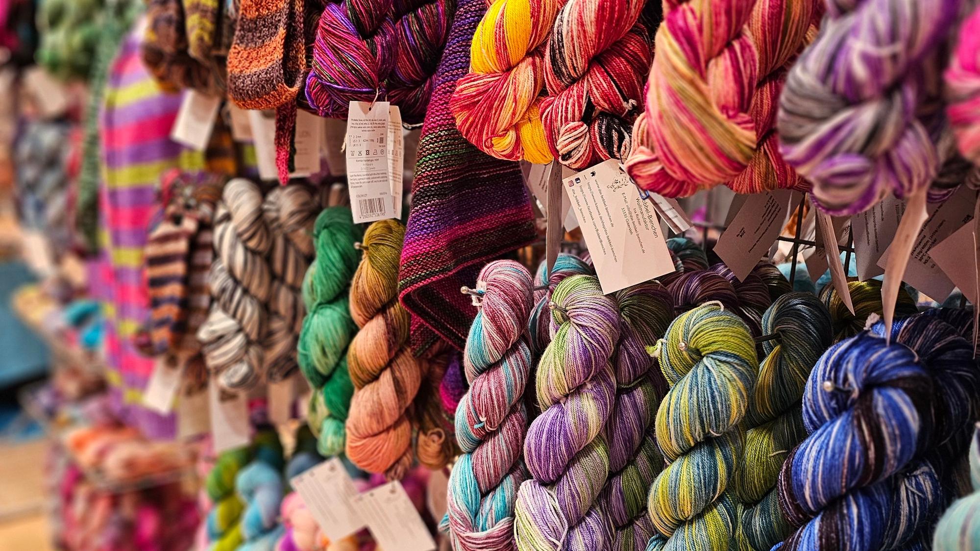 Die Handarbeitsmesse "Wolle und Faden" kommt wieder nach Lohmar.