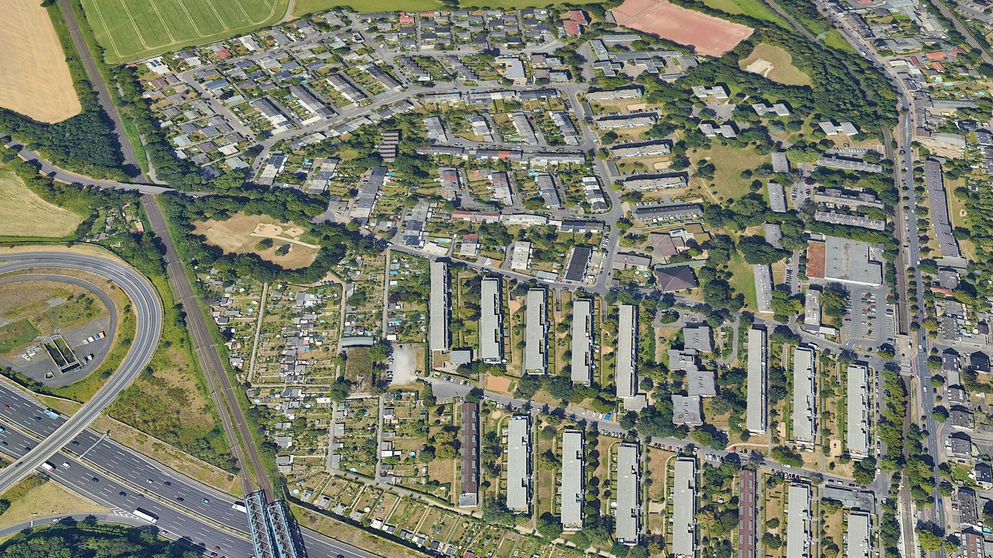 Die Siedlung Schönrath in Köln-Höhenhaus