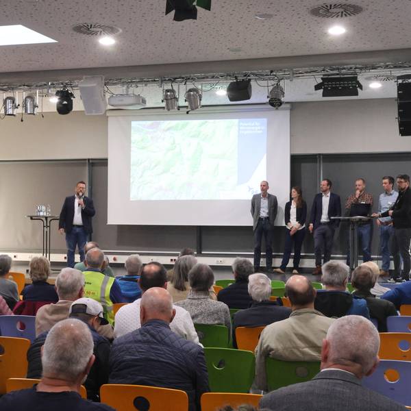 Die Informationsveranstaltung im Aggertalgymnasium.