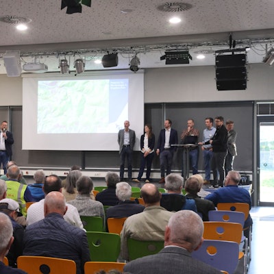 Die Informationsveranstaltung im Aggertalgymnasium.