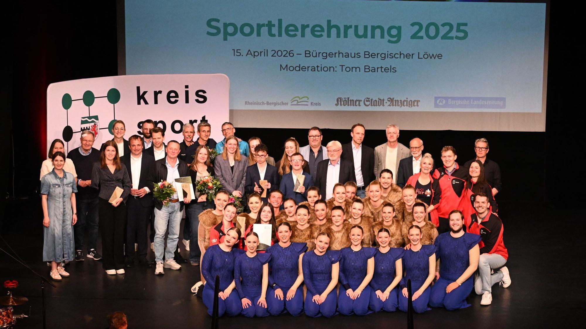 Sportlerehrung 2026 im Bergischen Löwen.