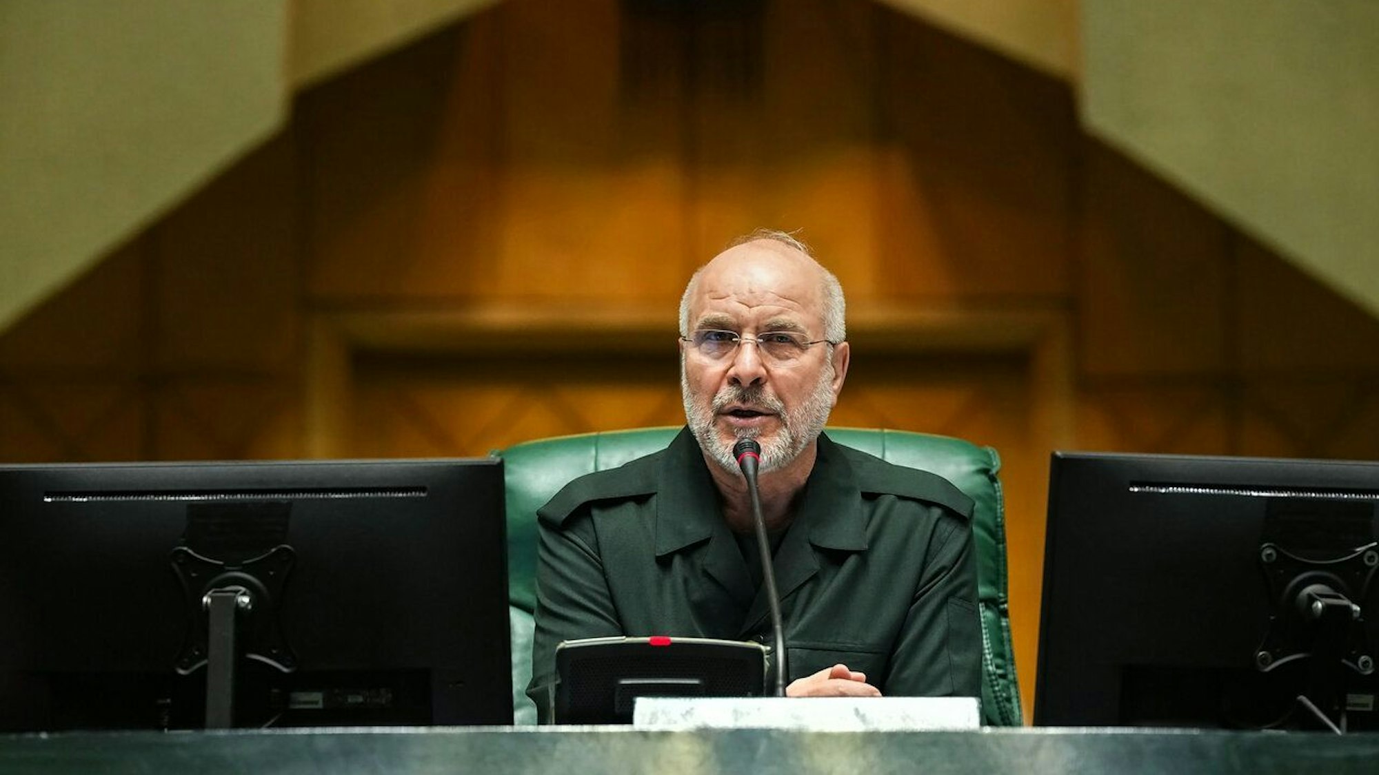 Irans Parlamentspräsident Mohammed Bagher Ghalibaf